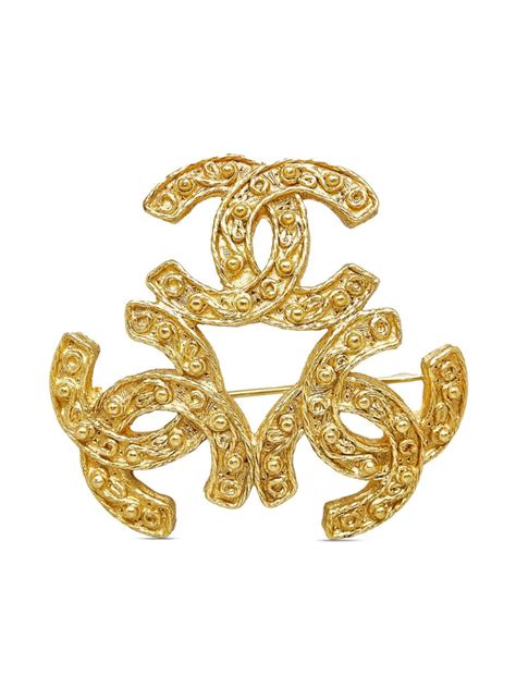 chanel brioch|pre owned Chanel brooch.